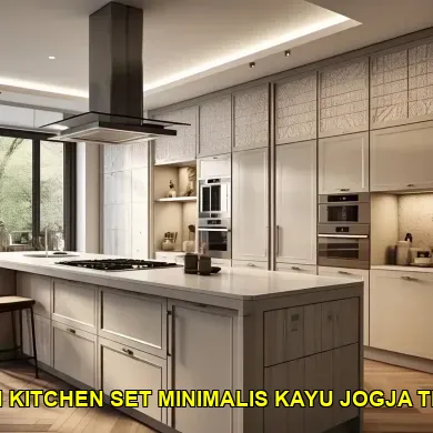 5 Solusi Desain Kitchen Set Minimalis Kayu di Malioboro